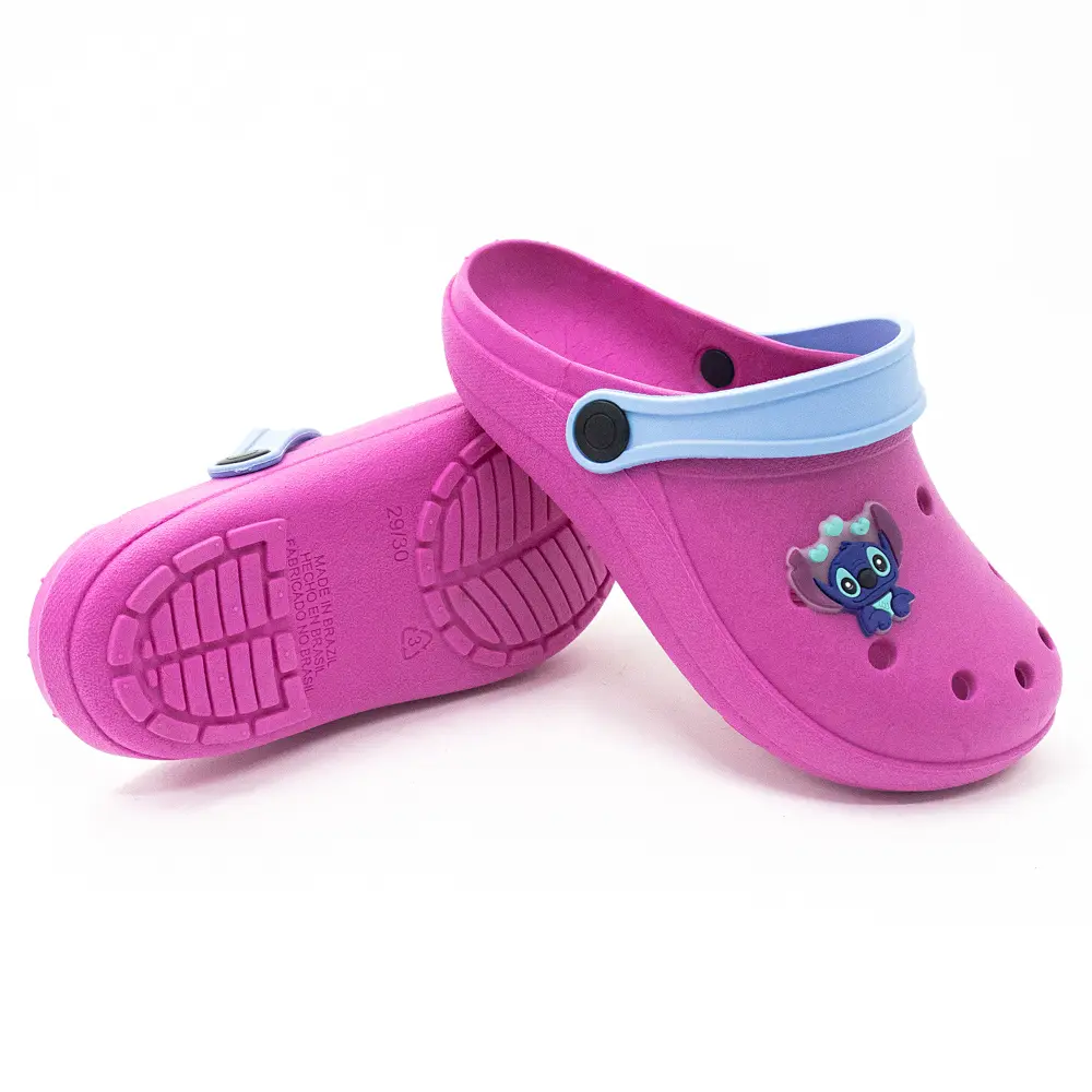 Babuche Bebê Feminina Stitch .80104-1