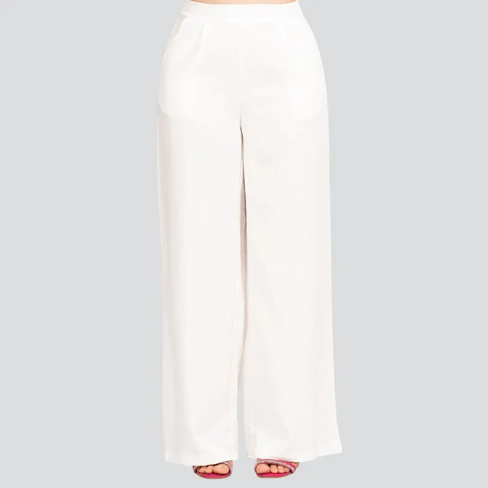 Calça Feminina Pantalona Alfaiataria .P-662C