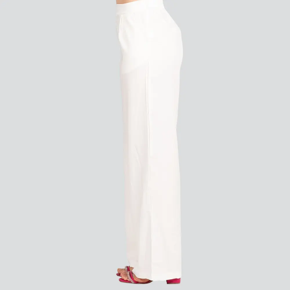 Calça Feminina Pantalona Alfaiataria .P-662C
