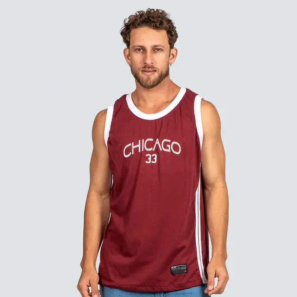 Regata Masculina Malha Chicago .P4062