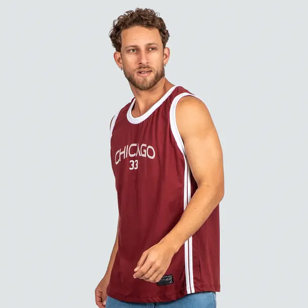 Regata Masculina Malha Chicago .P4062