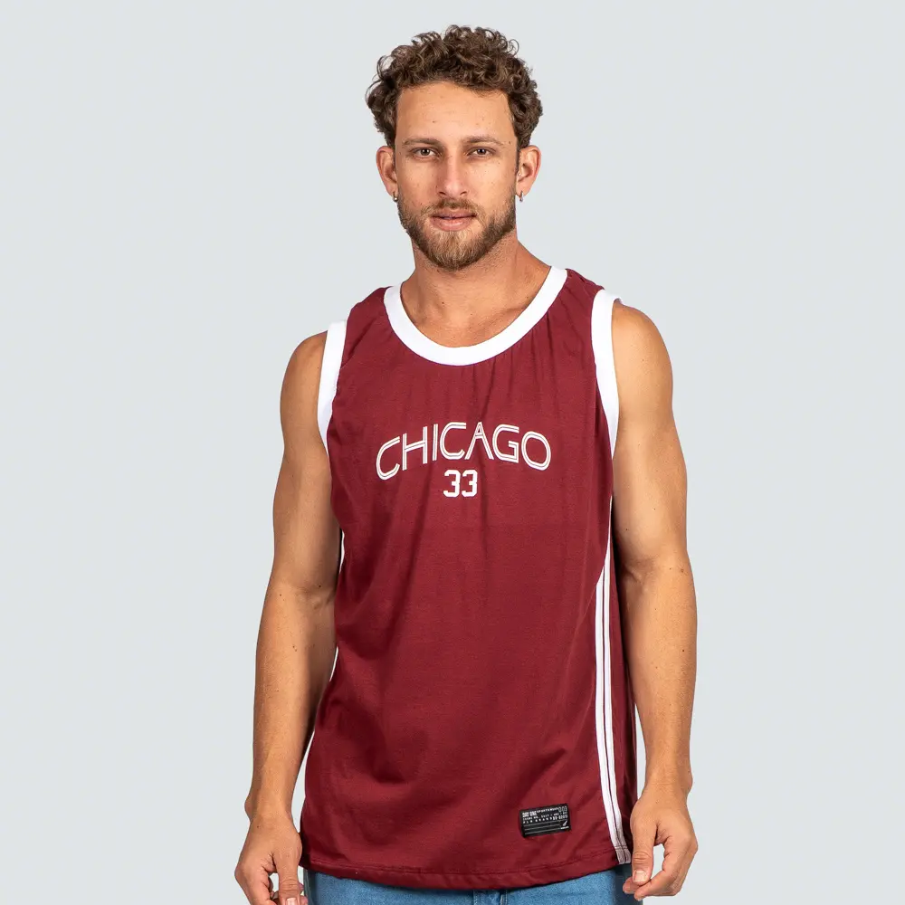 Regata Masculina Malha Chicago .P4062