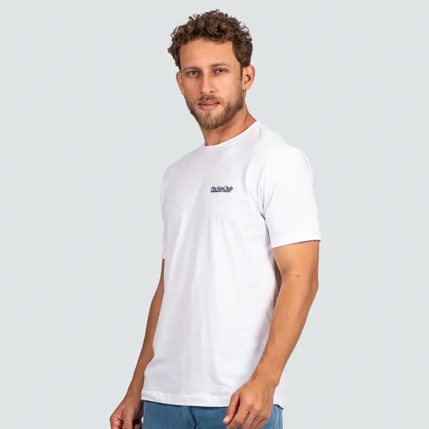 Camiseta Masculina Manga Curta Estampa Peixes .P1723