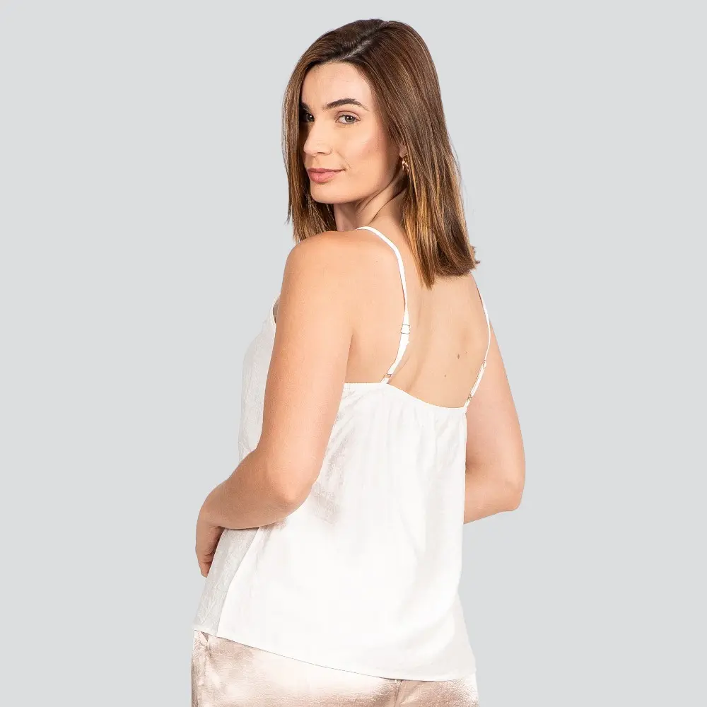 Regata Feminina Alça Fina Fluida .XH9628