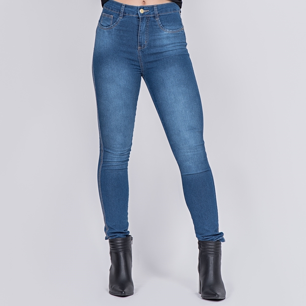 Calça Feminina Jeans Skinny PR.16559.BK34023- Bokker - Calça