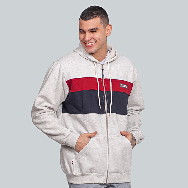 Casaco moletom masculino fashion plus size