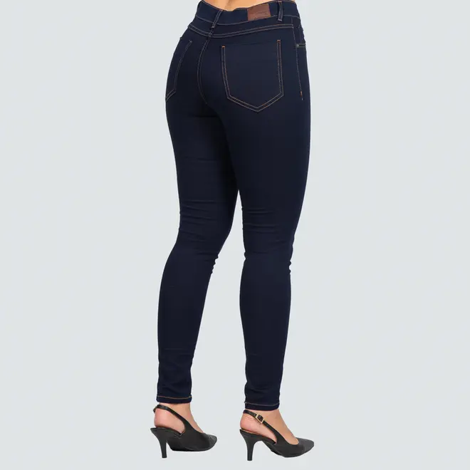 CALÇA FEM JEANS SKINNY.278677 - Calça Jeans Feminina Skinny