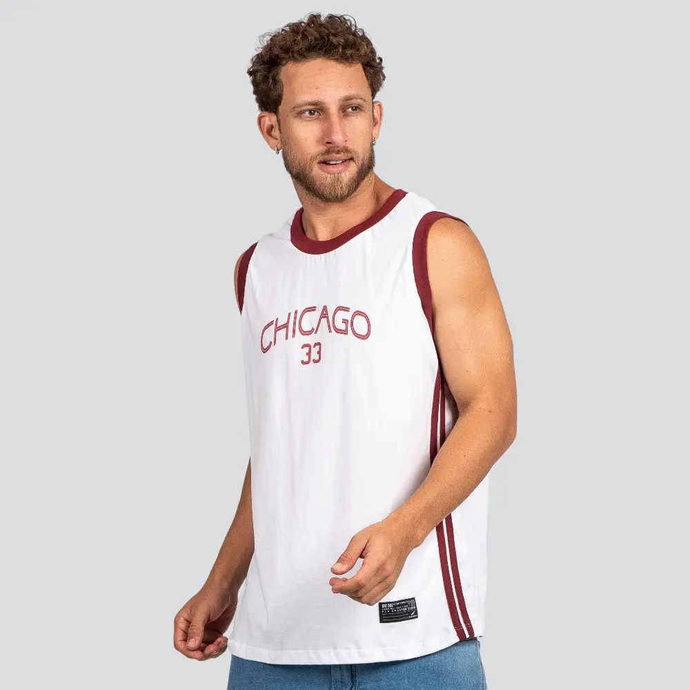 Regata Masculina Malha Chicago .P4062
