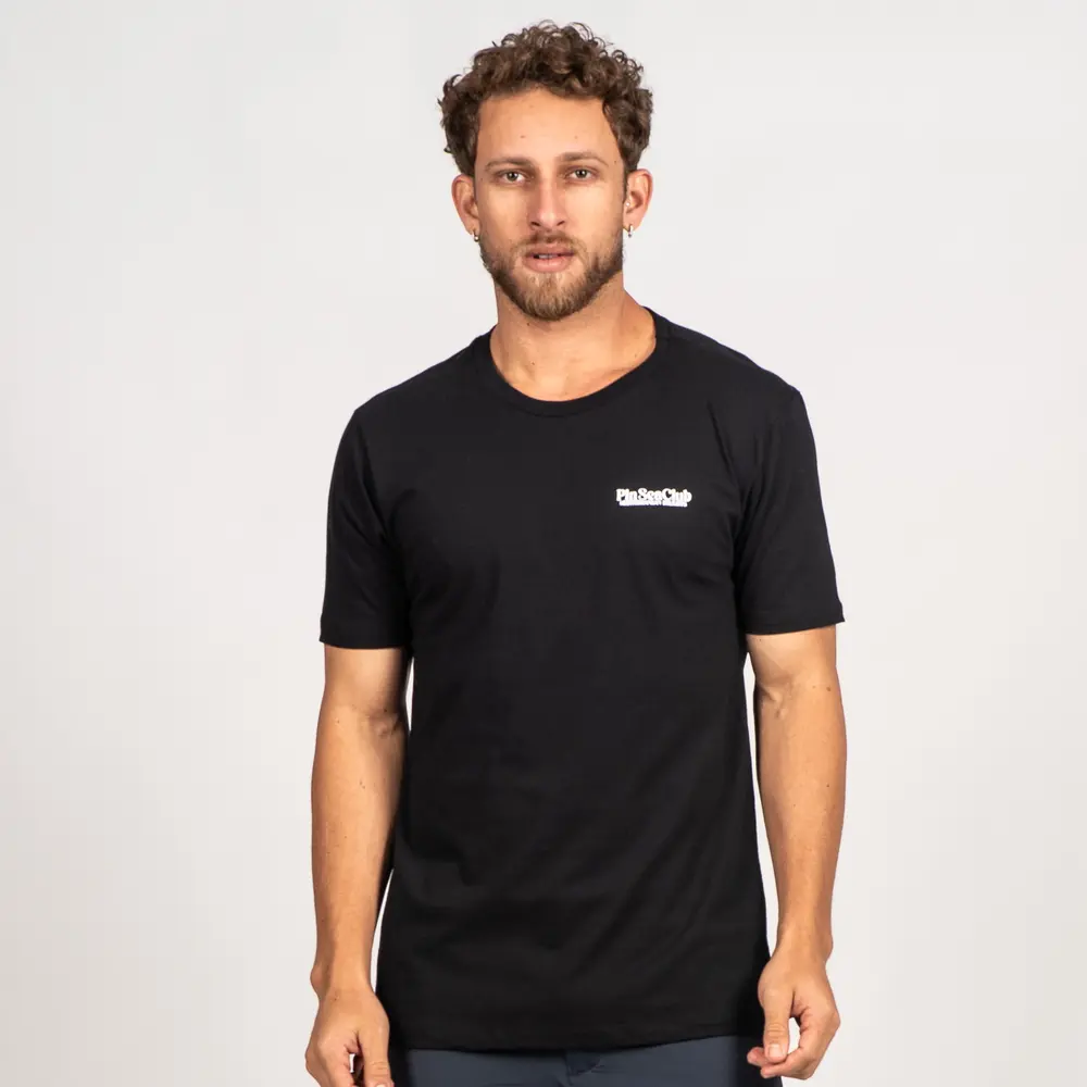 Camiseta Masculina Manga Curta Estampa Peixes .P1723