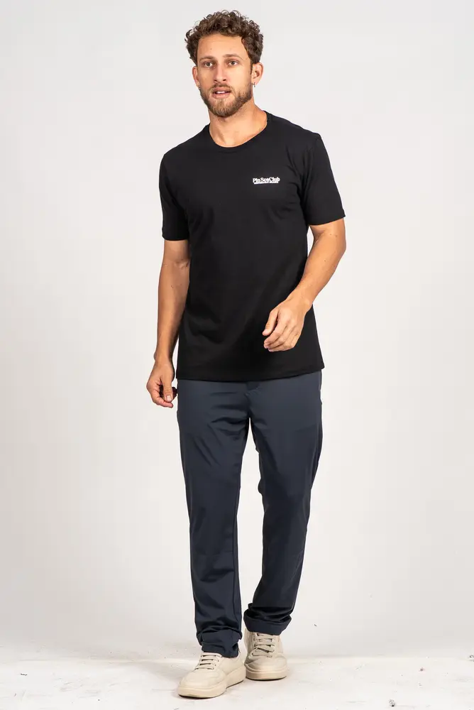 Camiseta Masculina Manga Curta Estampa Peixes .P1723