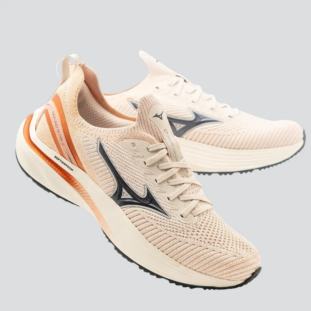 Tênis Jogging Feminino Mizuno Esportivo .GLOW 2