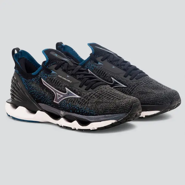 Tênis Jogging Masculino Esportivo .ENDEAVOR2 Chumbo/Azul