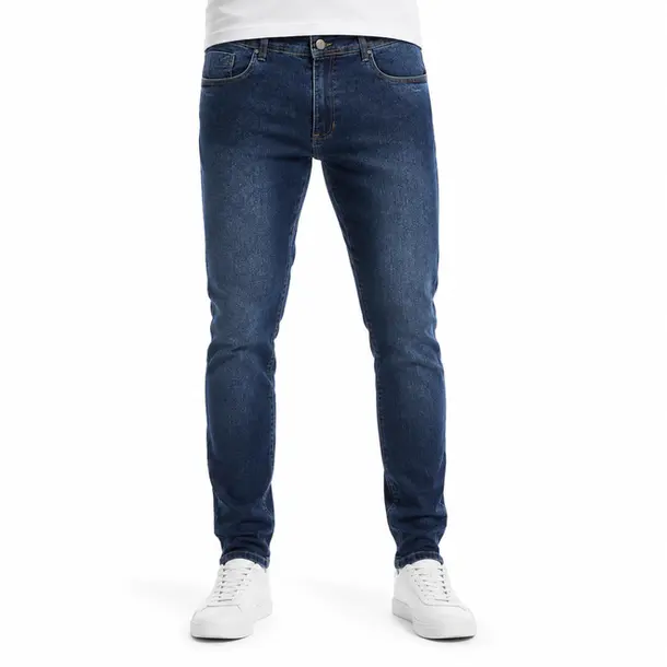 Calça Masculina Jeans Skinny Tradicional .BK151080 Lav Escura