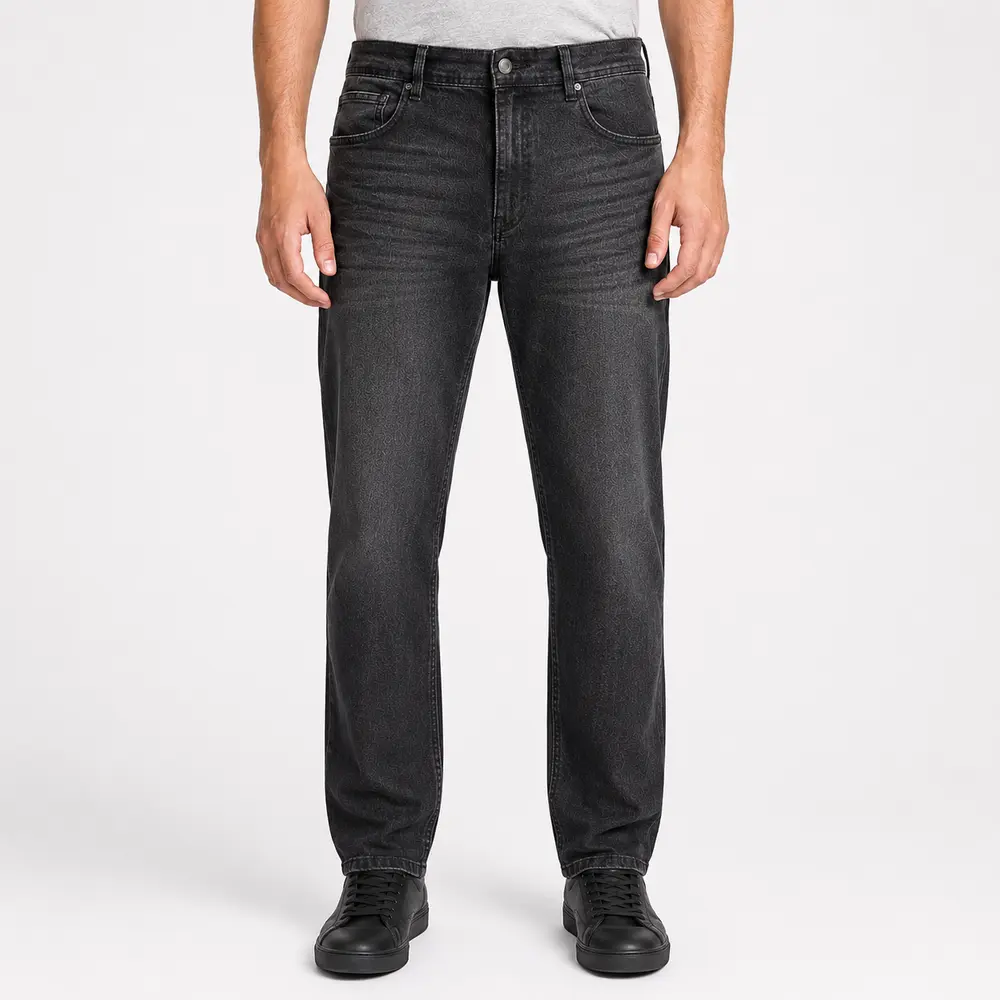 Calça Masculina Jeans Reta .BK16375
