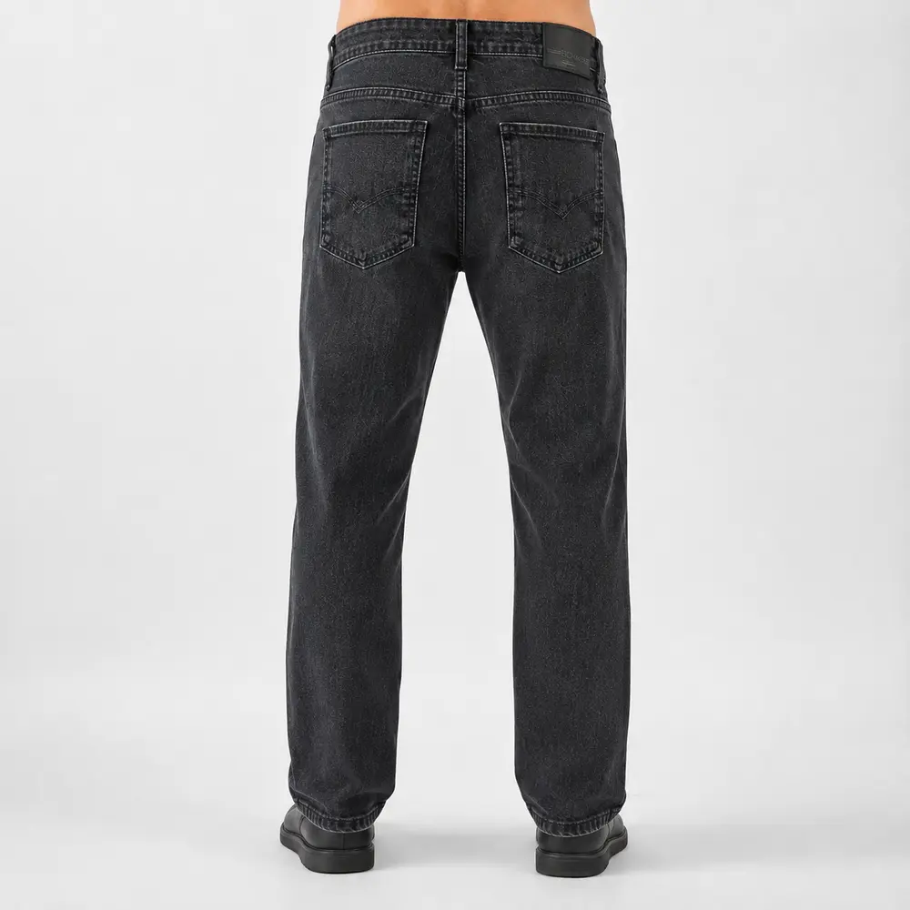 Calça Masculina Jeans Reta .BK16375