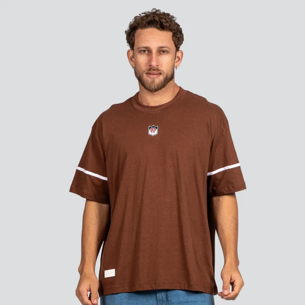 Camiseta Masculina Oversized Meia Manga Estampada .P1619