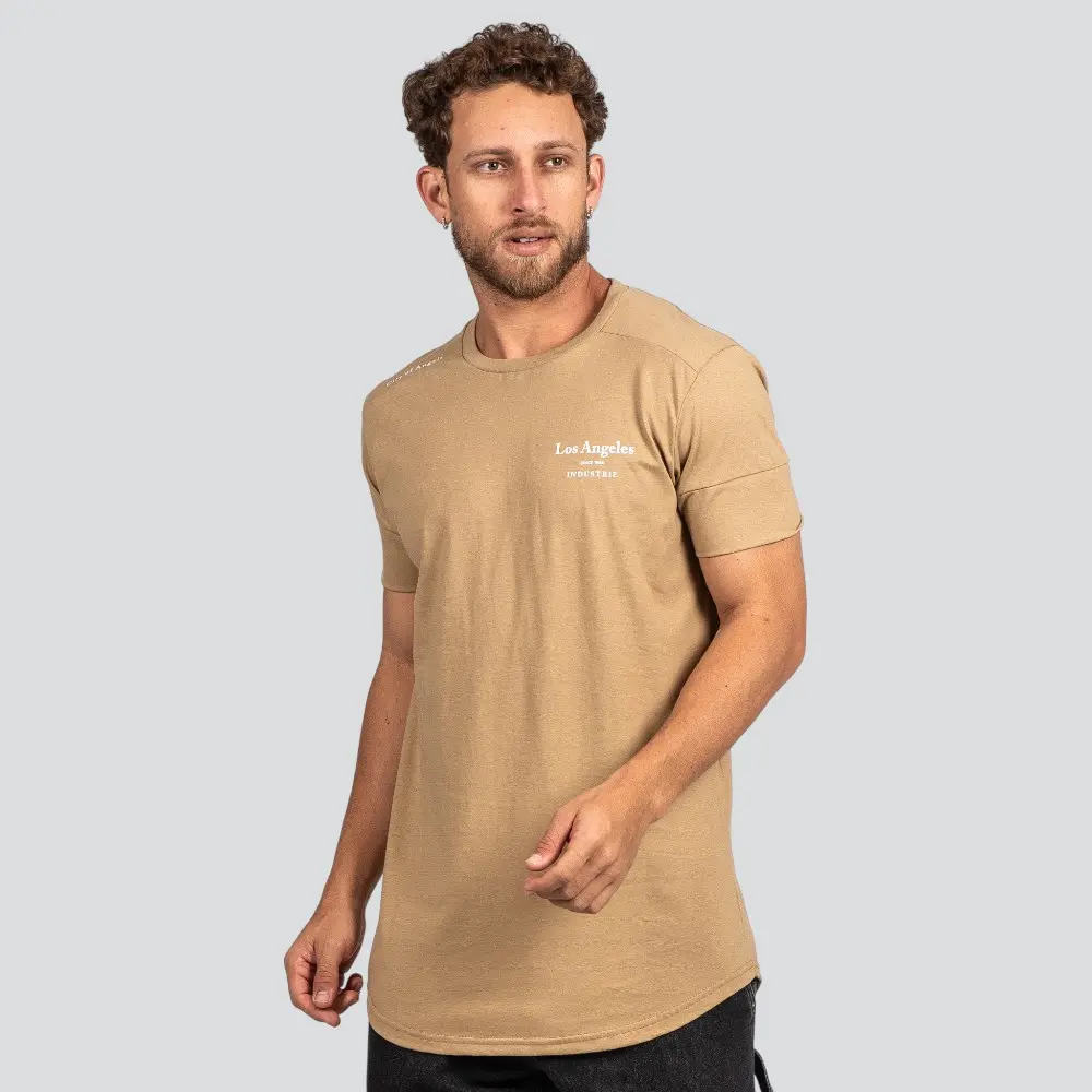 Camiseta Masculina Manga Curta Long Los Angeles .7039