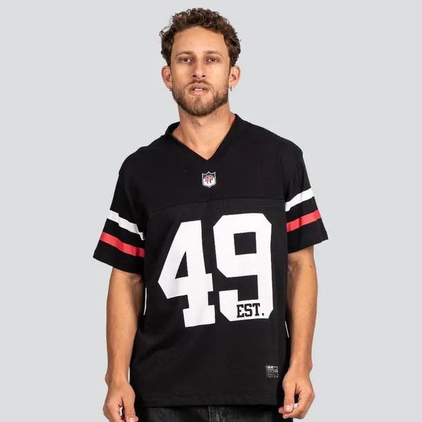 Camiseta Masculina Box Meia Manga Com Estampa .P1739 Preto