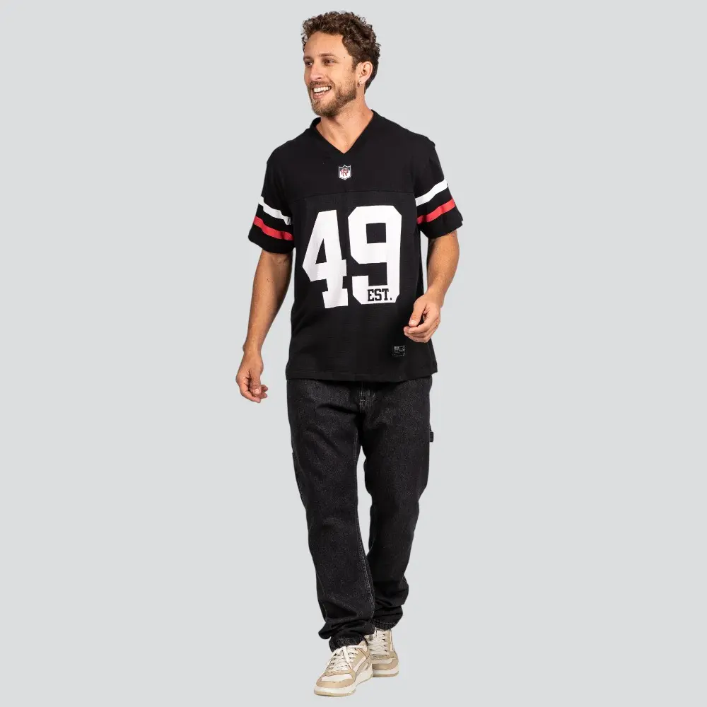 Camiseta Masculina Box Meia Manga Com Estampa .P1739