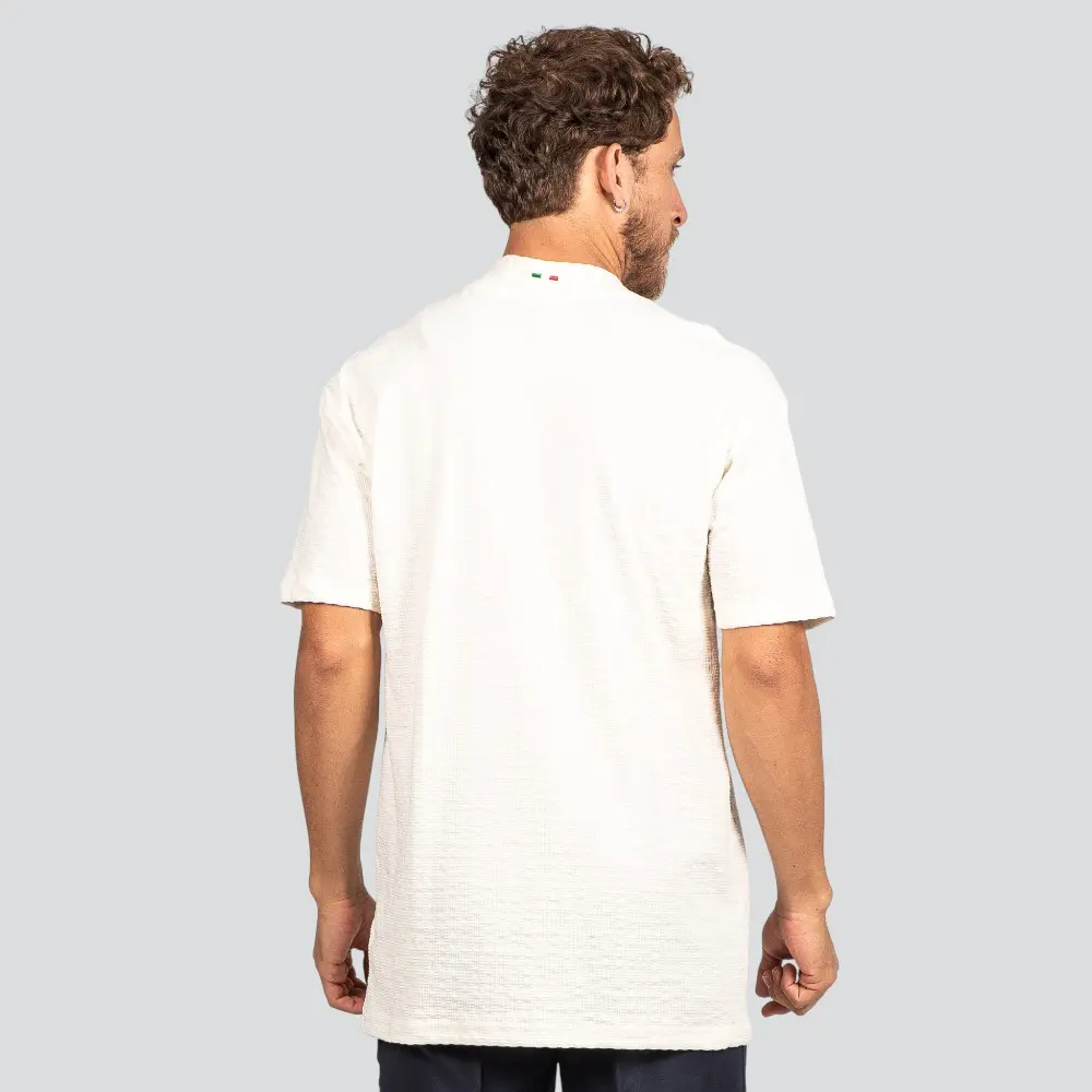 Camiseta Masculina Manga Curta Oversized Texturizada .9619