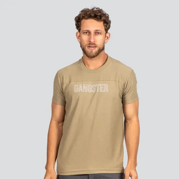 Camiseta Masculina Manga Curta Especial Estampada .11243945 Verde