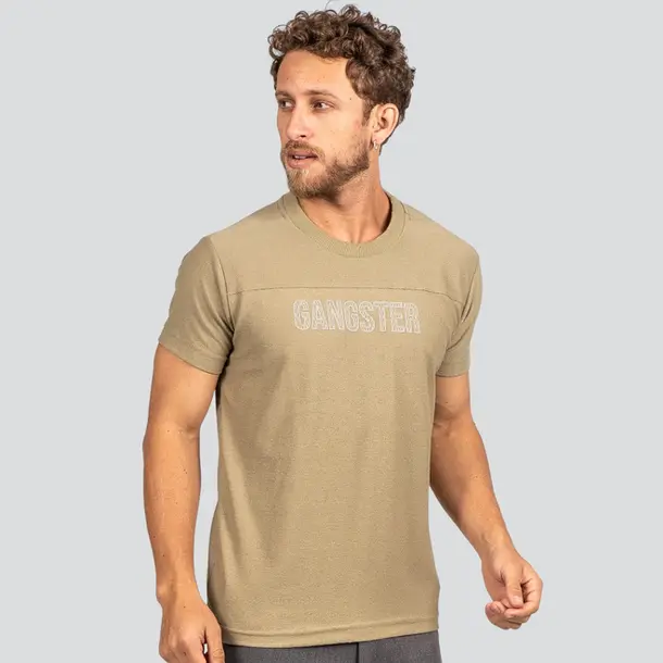Camiseta Masculina Manga Curta Especial Estampada .11243945 Verde