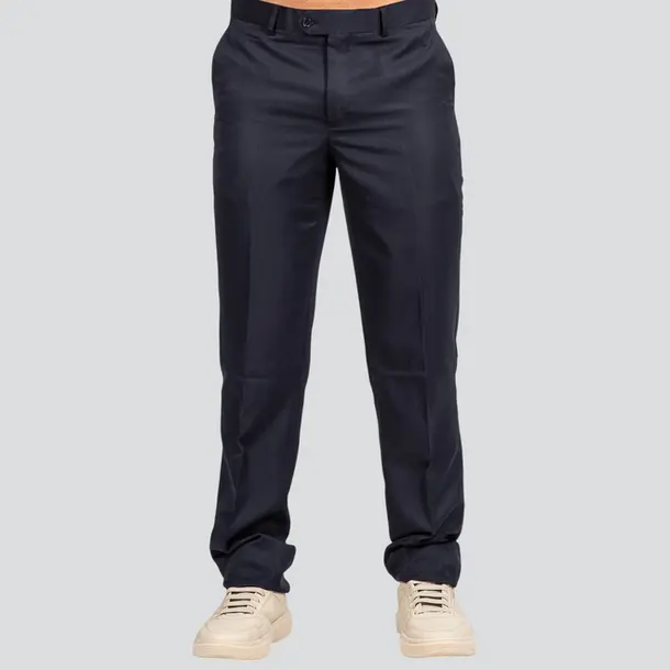 Calça Social Masculina Reta Clássica .K705 Marinho