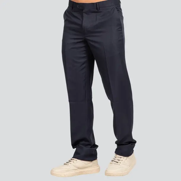 Calça Social Masculina Reta Clássica .K705 Marinho