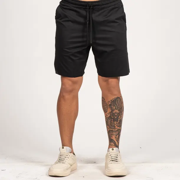Bermuda Masculina Microfibra Alfaiatada com Elástico e Cordão .9200037 Preto