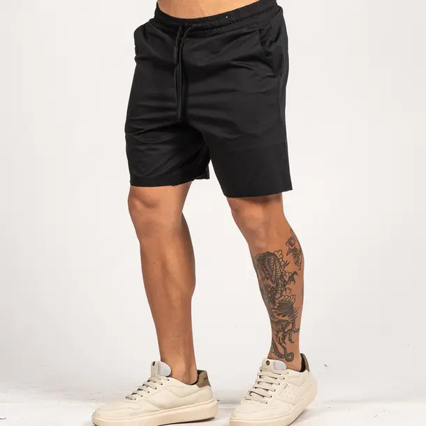 Bermuda Masculina Microfibra Alfaiatada com Elástico e Cordão .9200037 Preto