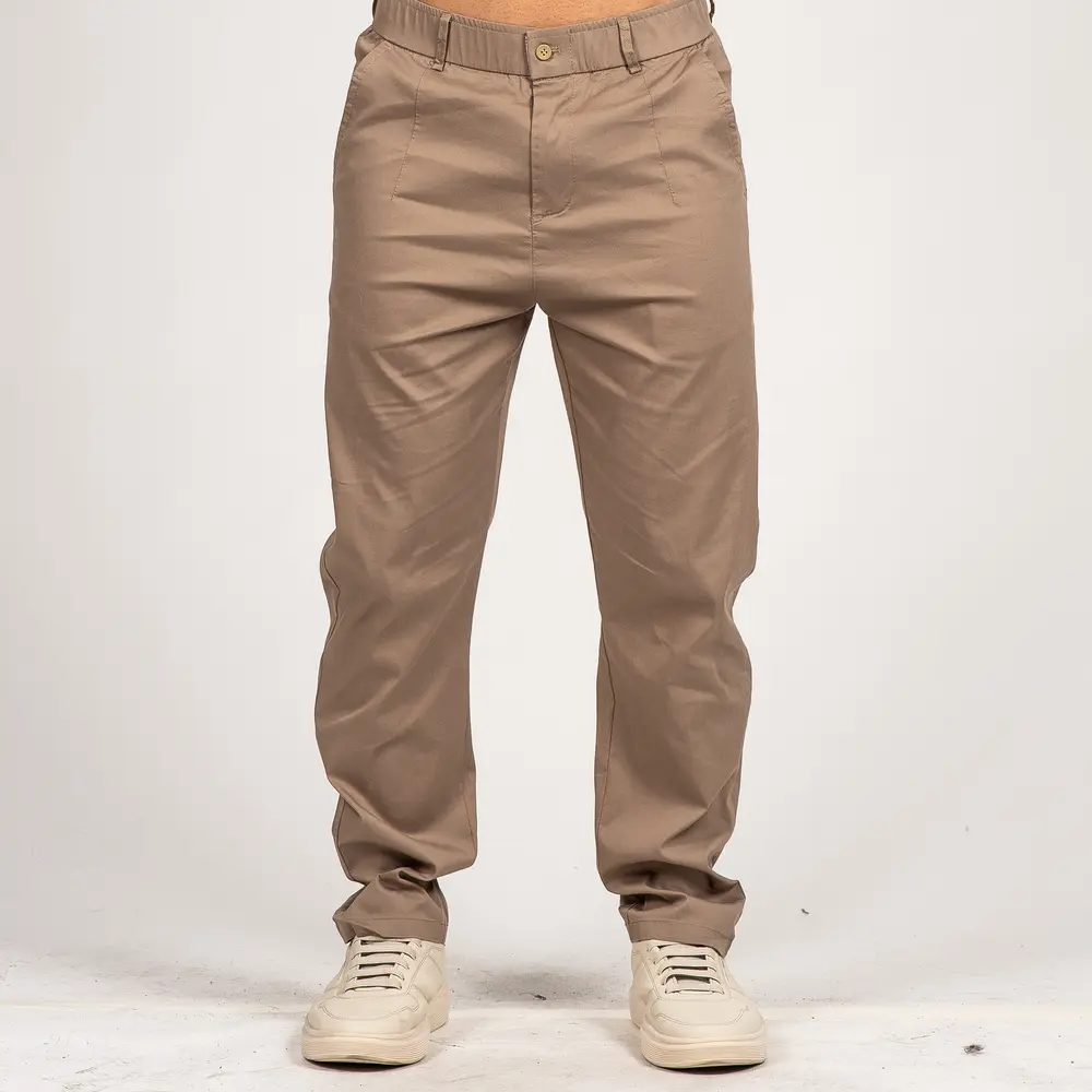 Calça Masculina Alfaiataria Reta com Bolsos Laterais .5506
