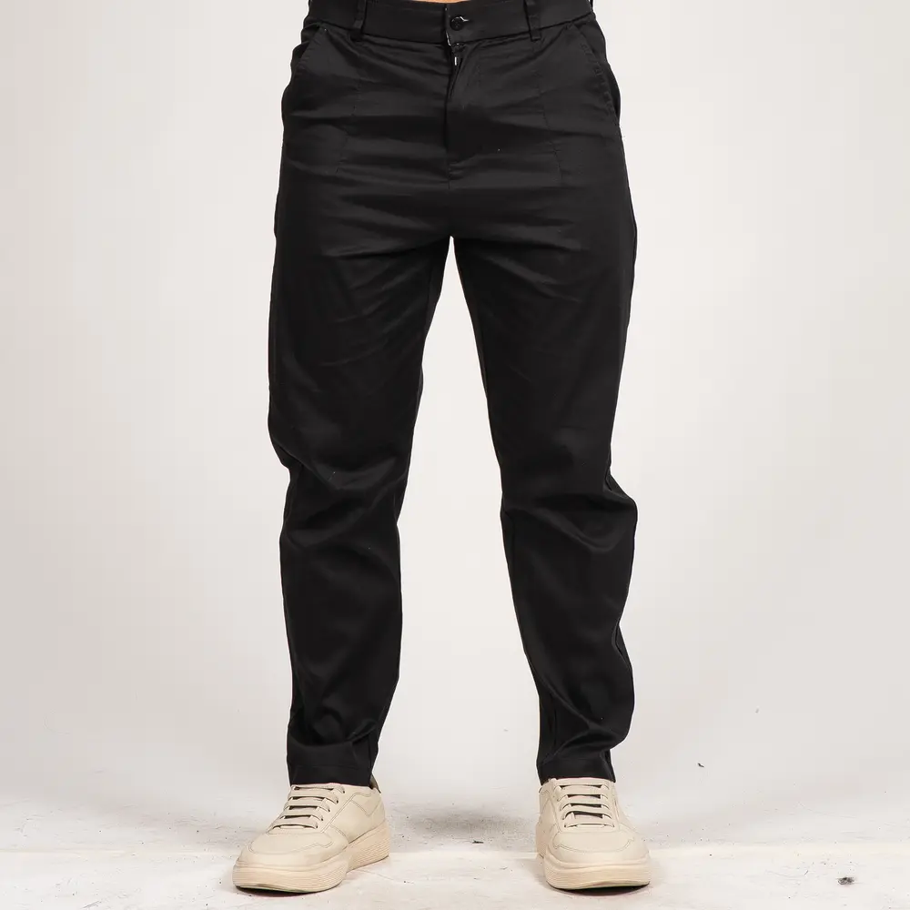Calça Masculina Alfaiataria Reta com Bolsos Laterais .5506
