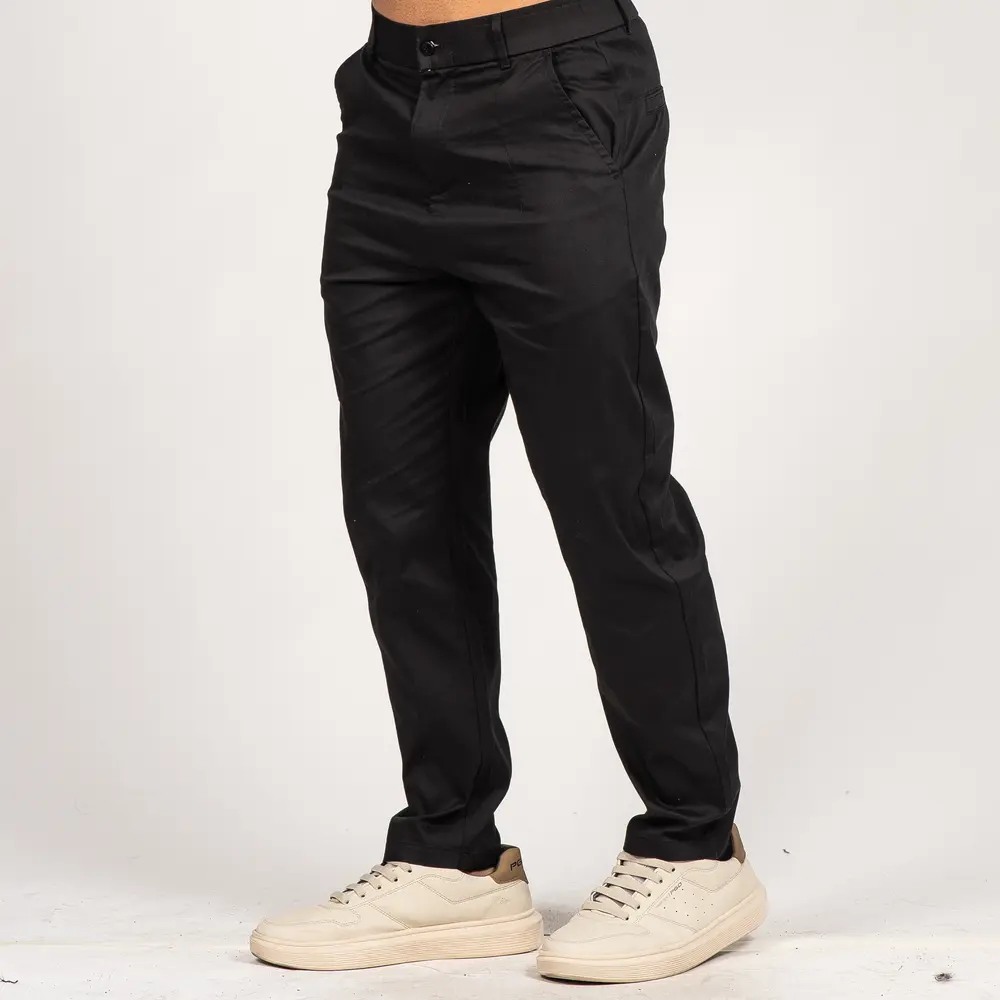 Calça Masculina Alfaiataria Reta com Bolsos Laterais .5506