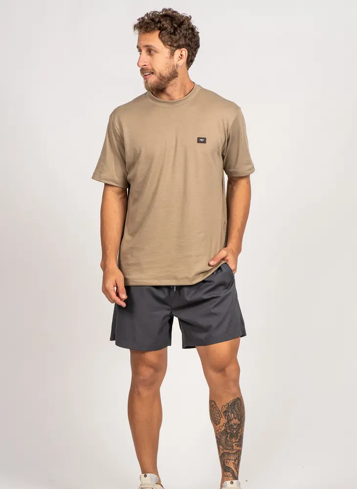 Shorts Masculino Microfibra com Elástico no Cós e Cordão .9200043