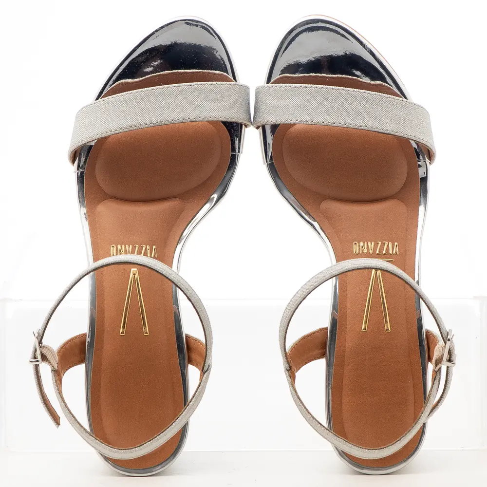 Sandália Feminina Salto Baixo com Fivela .6291900