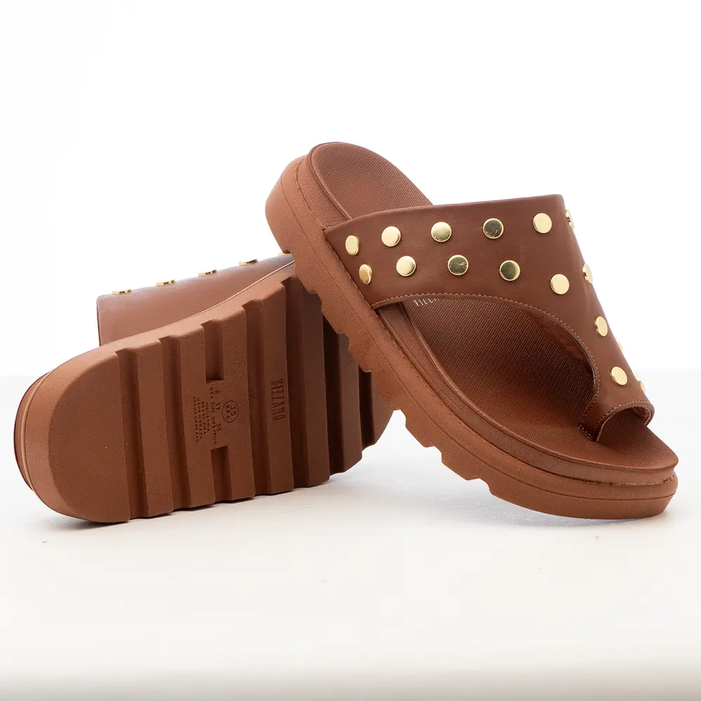 Tamanco Flat Feminino Plataforma Tratorada .6510117