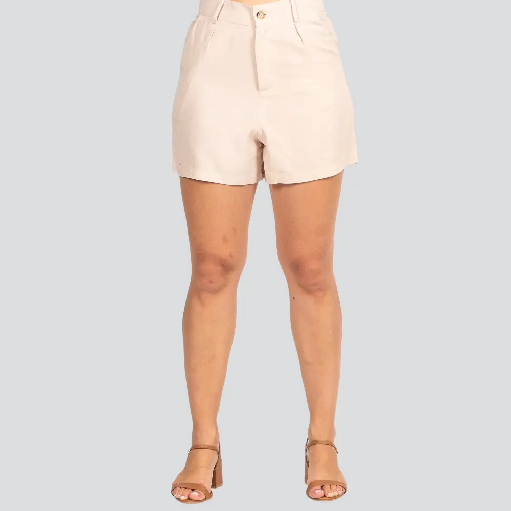 Shorts Feminino em Viscose CJ023RS