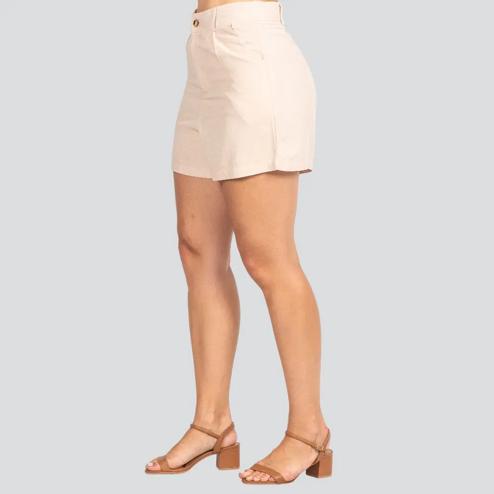Shorts Feminino em Viscose CJ023RS