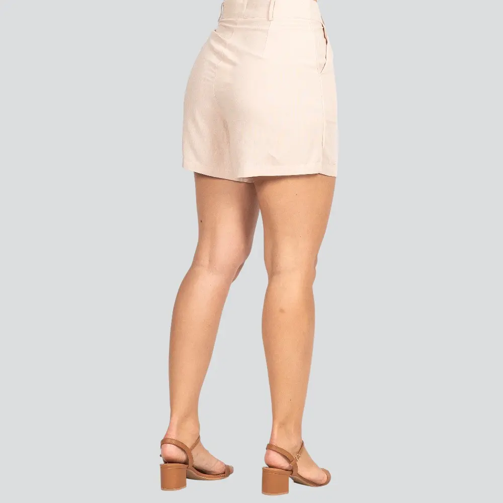 Shorts Feminino em Viscose CJ023RS