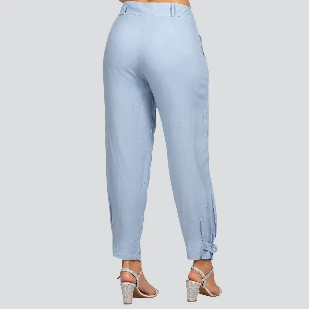 Calça Feminina Cenoura Crepe .3085C