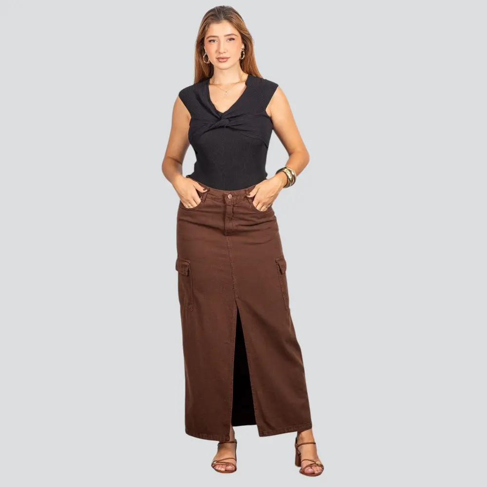 Blusa Feminina Modal Decote Nó .FS3378