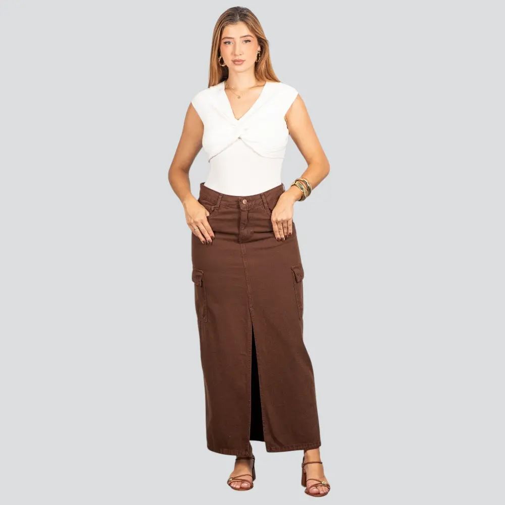 Blusa Feminina Modal Decote Nó .FS3378