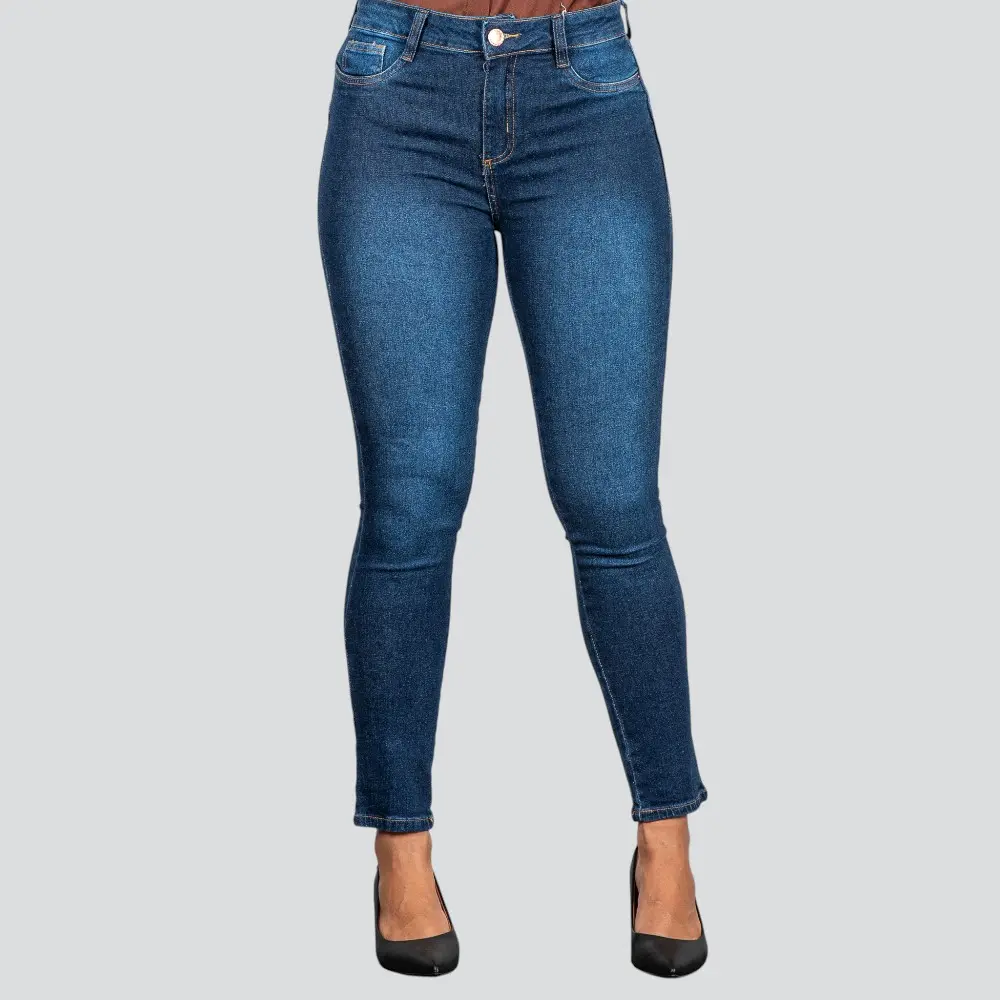 Calça Feminina Jeans Skinny .BK34142