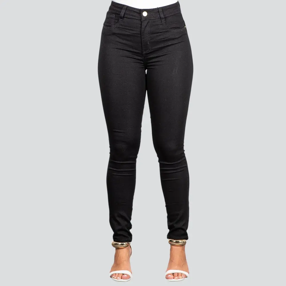 Calça Feminina Jeans Skinny Básica .BK34033