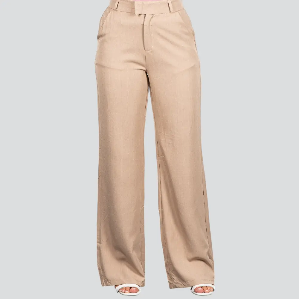 Calça Feminina Alfaiataria Pantalona .XX4424A