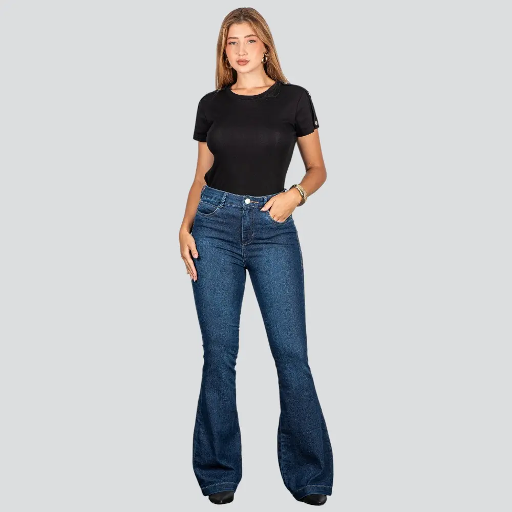 Blusa Feminina Manga Curta Com Botões .XB665