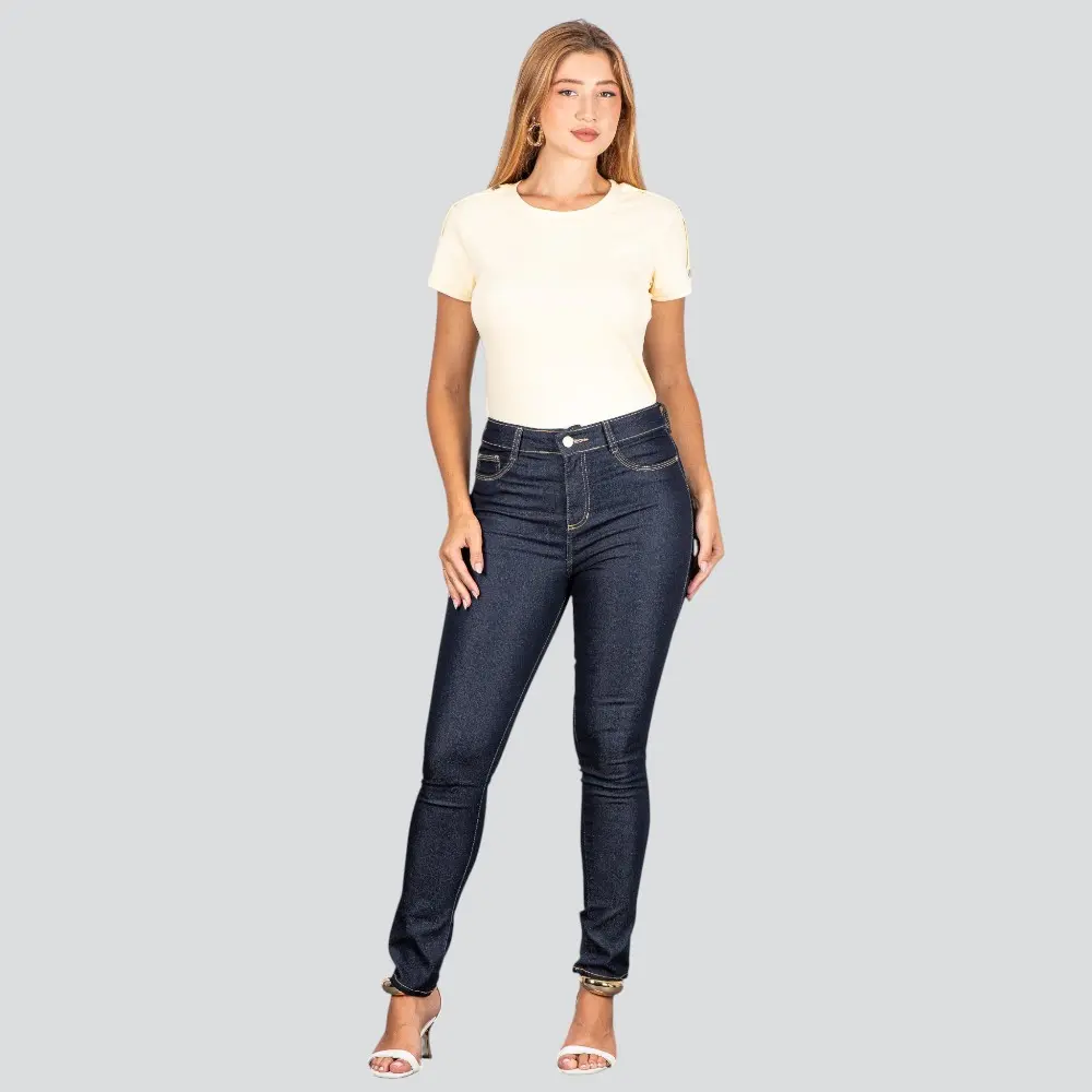 Blusa Feminina Manga Curta Com Botões .XB665
