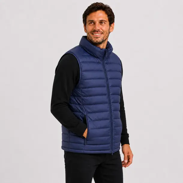 Colete Masculino Nylon Puffer Casual .2002924 Marinho