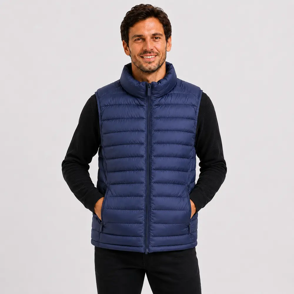 Colete Masculino Nylon Puffer Casual .2002924