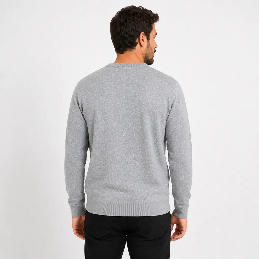 Sueter Masculino Gola Careca Tricot Casual .2002968